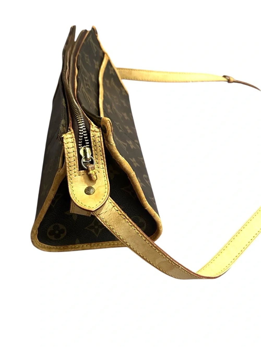 Louis Vuitton Popincourt LV Monogram Canvas Logo Long Purse Shoulder Bag